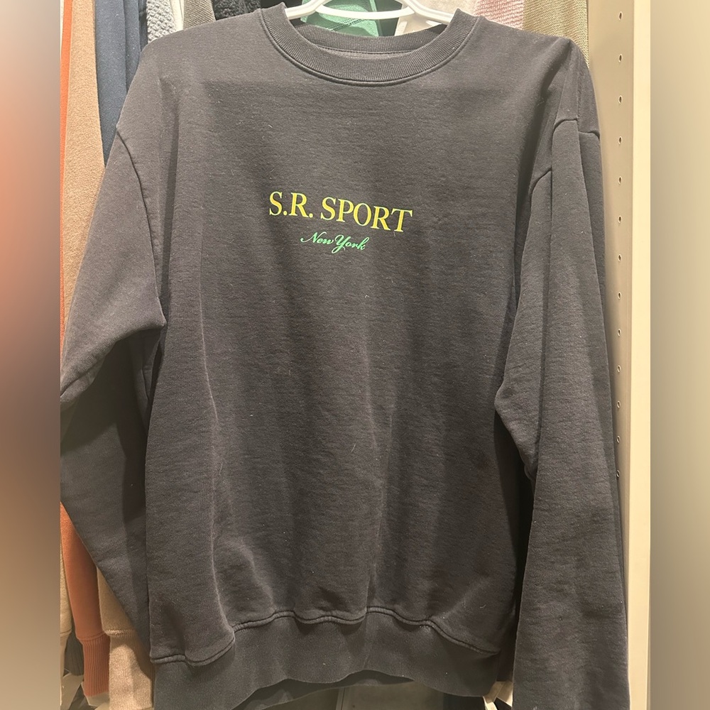 Sporty and rich crew neck